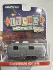 Remolque de viaje Airstream Land Yacht Safari 1971 1/64 Greenlight Collectibles