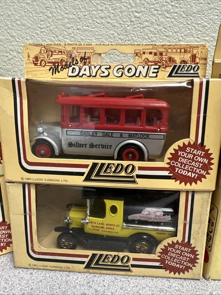 批量 10 件 LLEDO Days Gone 系列压铸模型卡车 - 英国制造 — 第 4/4 张图片