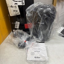 Kraus KWD100-75 WasteGuard 3/4 HP Continuous Garbage Disposal Black