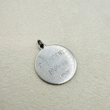 Vintage Sterling Silver Westover Playhouse President Charm Engraved 1965-1966