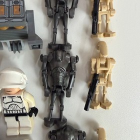 Lego Star Wars Minifigure Parts Lot Clone Troopers Droids 75035 75001 9497 7913
