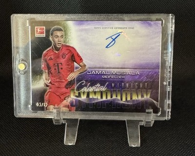 2024-25 Topps Midnight Jamal Musiala Celestial Symphony Auto 3/12