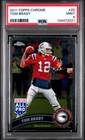 2011 TOPPS CHROME #20 TOM BRADY PSA 9
