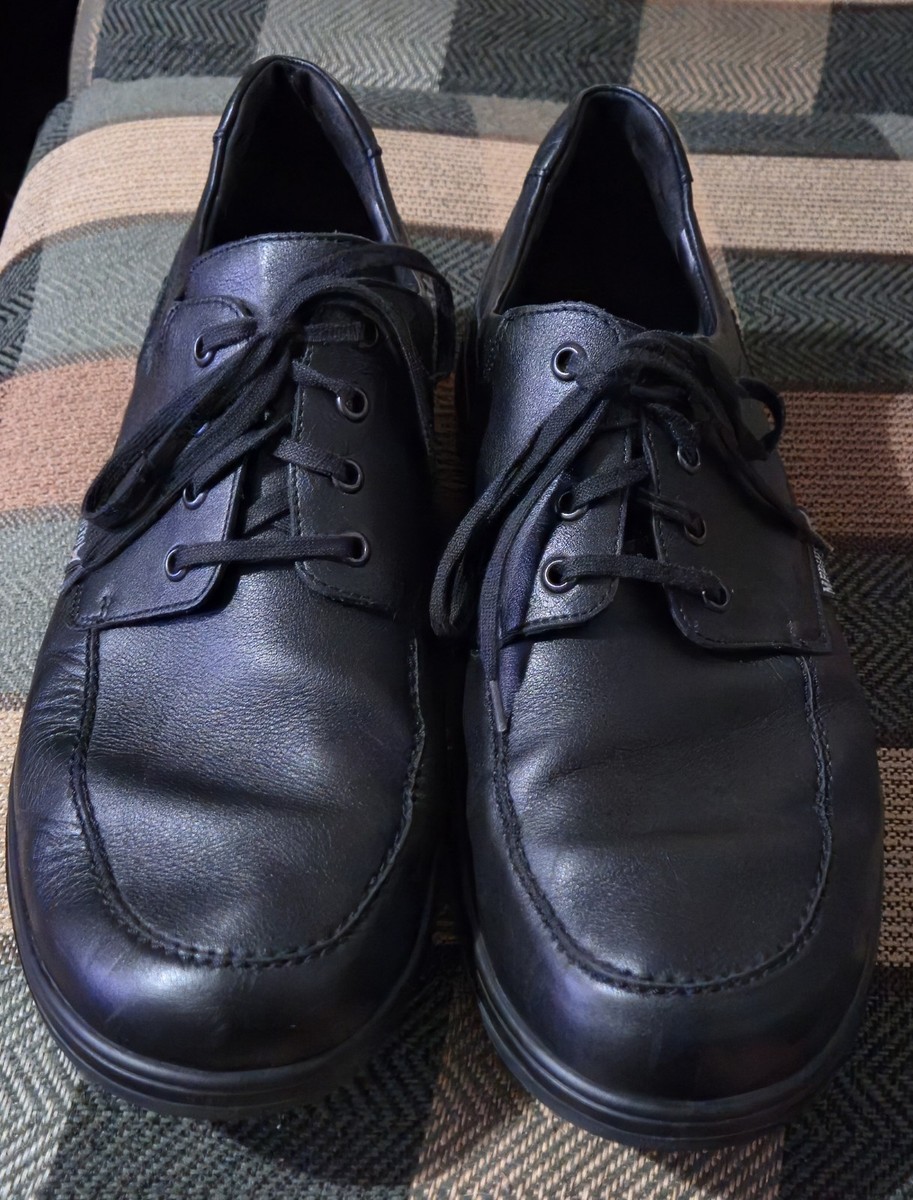 MEPHISTO Men's Douk Hydro-Protect Air-Jet Oxford Casual Shoes Black Sz US 11.5  View 2