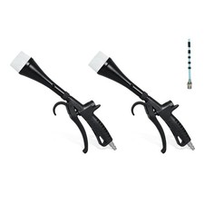 Adjustable Pressure Air Blower With Attached Brush For Deep Cleaning Tasks