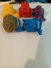 Vintage 1991 Mini Boglins Lot of 5 Stog, Kug, Spy Tong, Trap, Chief Prog