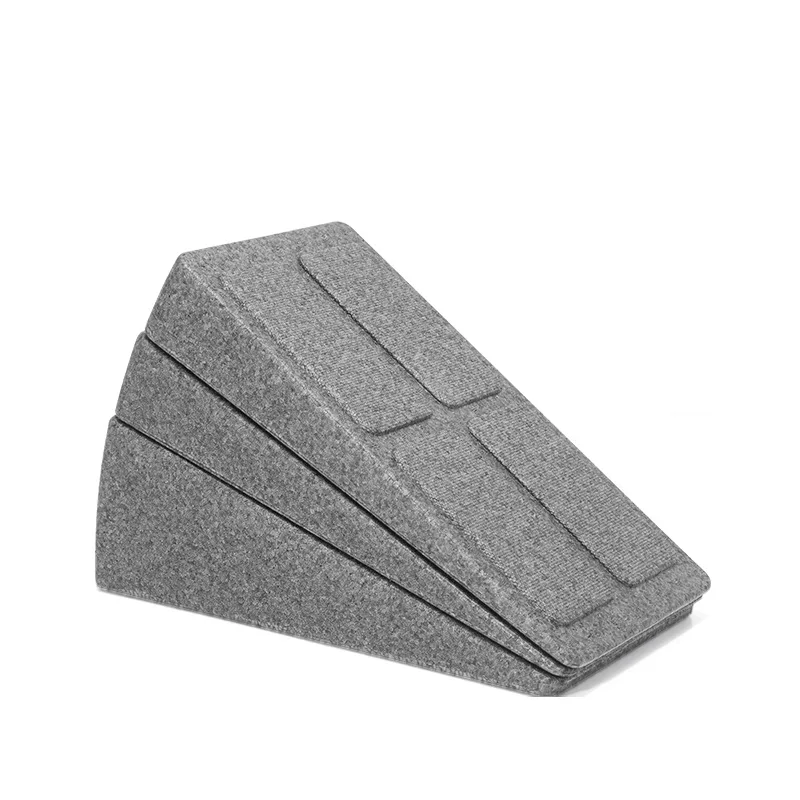 Yoga Squat Wedge Blocks Adjustable Slant Board Stretch Ramp UK Set