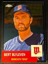 Bert Blyleven 2022 Topps Chrome Platinum Anniversary #343 Twins