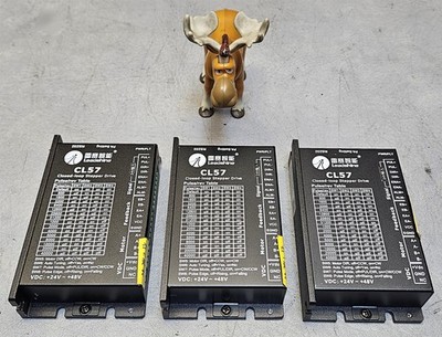 Leadshine CL57-PLC Closed-loop Stepper Drive 24-48V DC Lot of 3