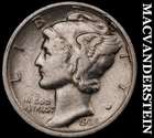 1935-D Silver Mercury Dime - Scarce  Better Date  No Reserve  #G8160