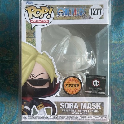 Funko Pop! One Piece #1277 Soba Mask (CHASE) CC Exclusive With Protector