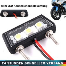 Mini LED Kennzeichenbeleuchtung Nummernschild Beleuchtung F�r Motorrad PKW Auto