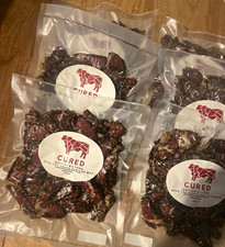 CURED British Biltong Original Beef Biltong, South African Style, 250g