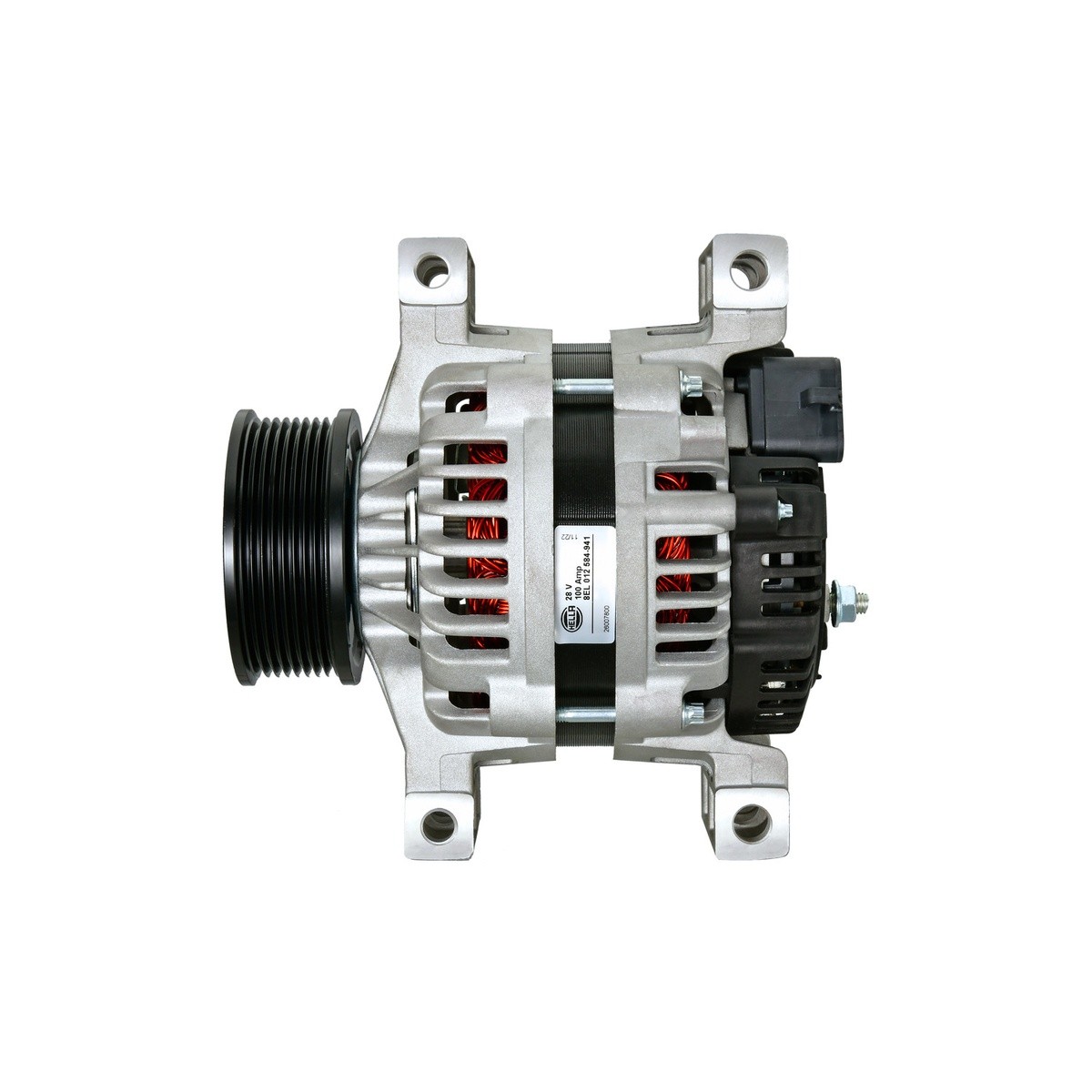 Alternateur Générateur 24 V 100 A Ø 93 mm HELLA pour MERCEDES-BENZ AROCS