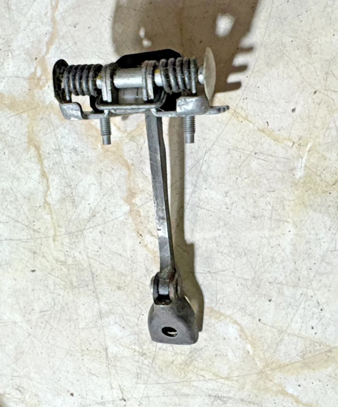 Citroen C3 rear right door check strap actual part photograph