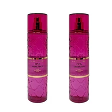 2 New Bath and Body Works Pink Obsessed Fine Fragrance Body Mist, 8 oz