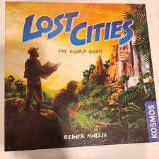 Lost Cities The Board Game Reiner Knizia Kosmos 2014 Classic