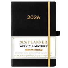 2026 Planner - Leather Planner 2026 Weekly and Monthly, Jan.2026 - Dec.2026 8.3