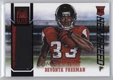 2014 Panini Elite New Breed Materials Prime 23/99 Devonta Freeman #15 t7q