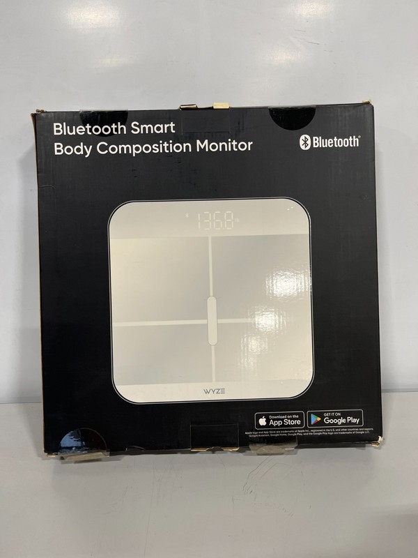Wyze Scale X Smart Body Composition Scale Battery Operated-NEW SEALED
