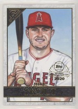 2020 Topps Chrome Topps Gallery Preview Mike Trout #GP-1 07d9