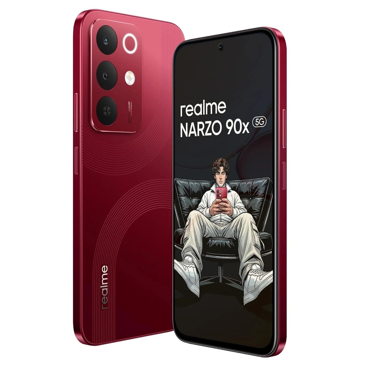 realme Narzo 90x 5G Factory Unlocked 7000 mAh Dual SIM 6GB RAM