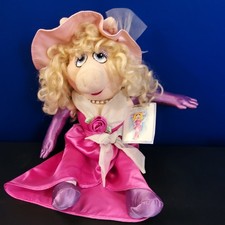 Vintage Miss Piggy Plush 1980s Eden Toys Jim Henson New With Tags see pics