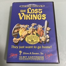 Thumbnail of ebay&reg; auction 177731664716 | The Lost Vikings - Sega Mega Drive Game - Excellent Condition
