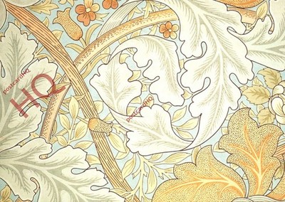 Postkarte, William Morris, St. James's Wallpaper [Victoria & Albert Museum]