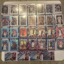 2024-25 Topps Finest, Chrome, Inception, Debut RC, 32 Card NBA Lot Curry
