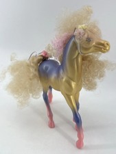 1980s Kenner Fashion Star Fillies Sassy Sixteens Ariel Horse Pony Purple Gold