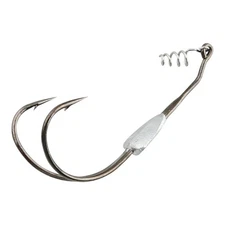 Frog Factory 1/8 oz Weighted Double Take Hooks 2 Pk - Choose Size