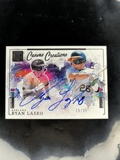 2025 Panini Impeccable CCS-RL Ryan Lasko Auto 15/35 Canvas Creations