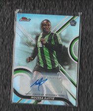 2022 Topps Finest MLS Moussa Djitte RC Auto REF