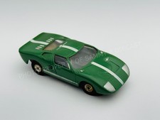 Aurora Thunderjet Tjet FORD GT40 - Olive Green HO Slot Car 1374