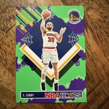 Stephen Curry 2024-25 Panini Haunted Hoops Tribute #283 Green Slime Warriors
