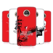 OFFICIAL LIVERPOOL FOOTBALL CLUB BILL SHANKLY SOFT GEL CASE FOR MOTOROLA PHONES