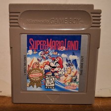 Nintendo Game Boy Super Mario Land Players Choice Release Cartridge 1996 Vintage