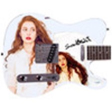 Scarlett Sabet Autographed Custom "Catalyst" 1/1 Graphics Guitar