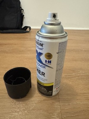 Black Primer, Rust-Oleum American Accents 2X Ultra Cover Flat Spray Paint- 12 oz