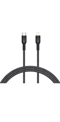 Cable Cygnett Fast 30W USB-C iPhone 2,2 m Negro Trenzado para iPhone 14 13 SE Foto 2 de 2