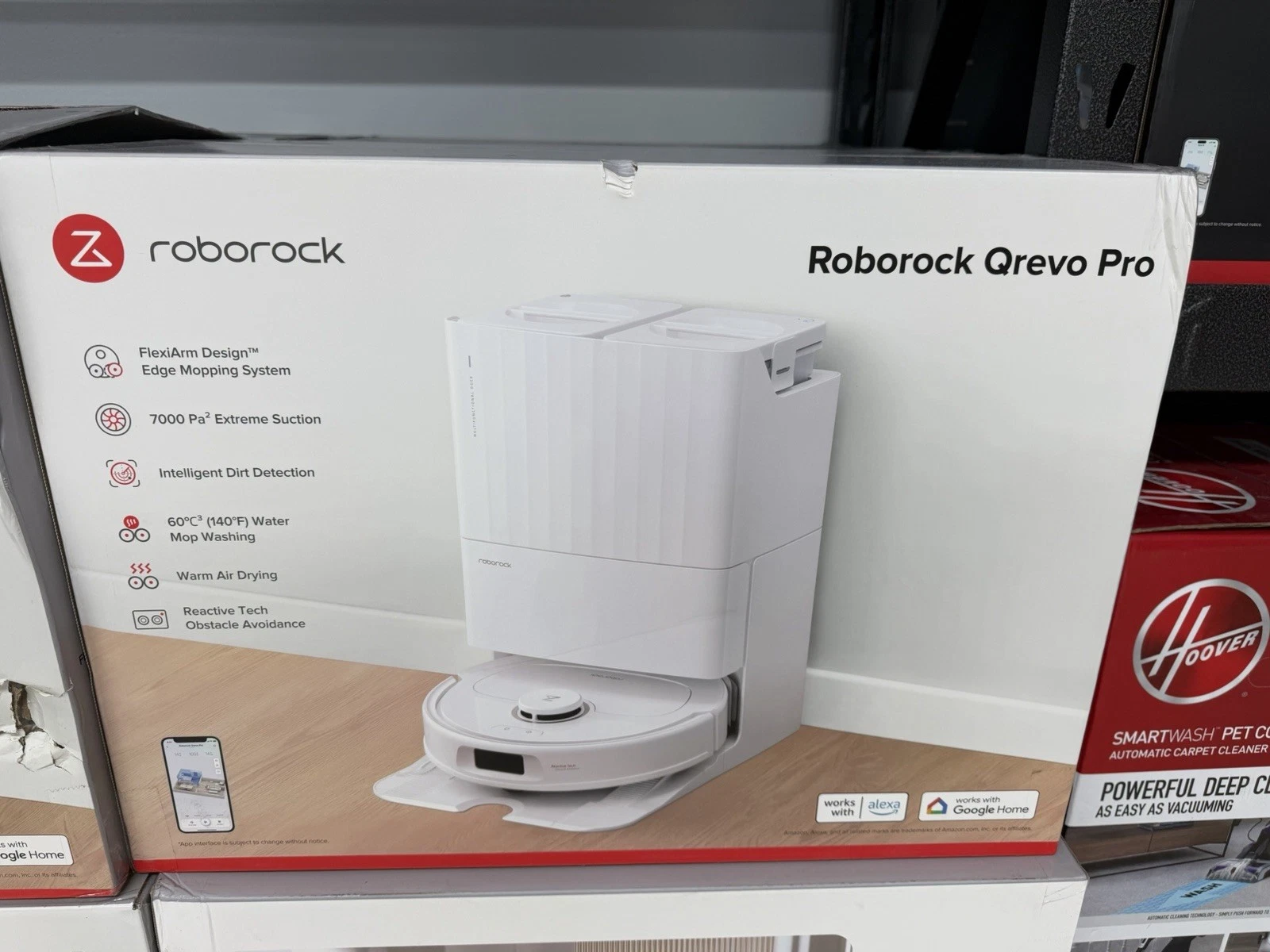 Roborock Qrevo Pro Robot Vacuum and Mop with FlexiArm Edge Mopping
Opens in a new window or tab