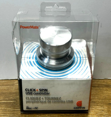 Griffin Powermate Assignable USB controller for MAC / PC BRAND NEW