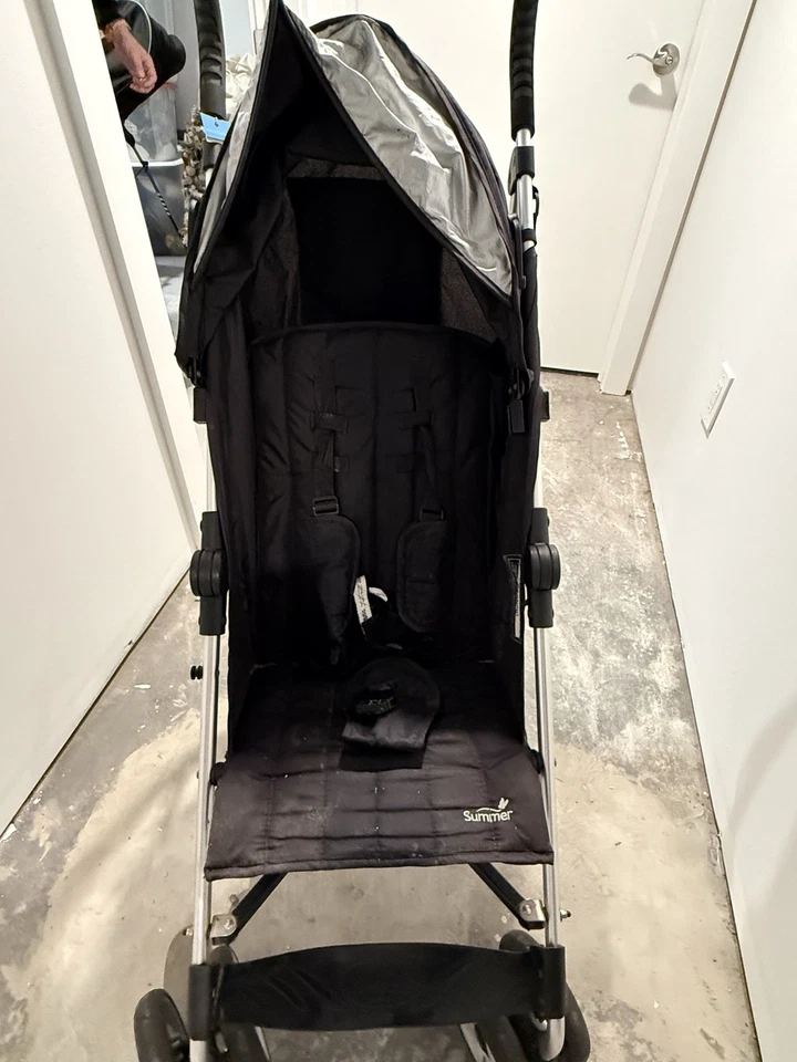 Summer 32743 3dlite 方便婴儿推车-哑光黑色 — 第 4/4 张图片