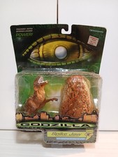 Trendmasters 1998 4” Baby Godzilla Hatchling Spike Jaw Figura, huevo Toho *sellado*