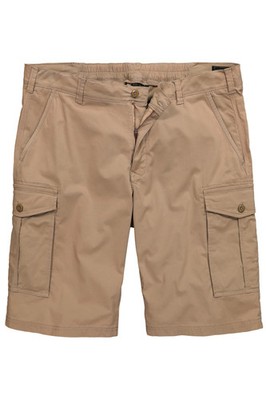 Men Plus Herren große Größen Cargo Bermuda Baggy Fit Twill Elastikbund 837958