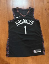 Nike Russell Brooklyn 1 Swingman Sleeveless J...