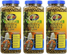 Natural Aquatic Turtle Food Pellets 13 Oz - Pack of 3