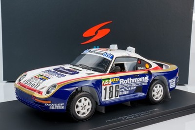 Spark - 1:18 Porsche 959 No.186 Winner Paris Dakar Rally 1986