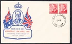 Australian Stamps.1st Day Cover.New Design of 2½d.1950.